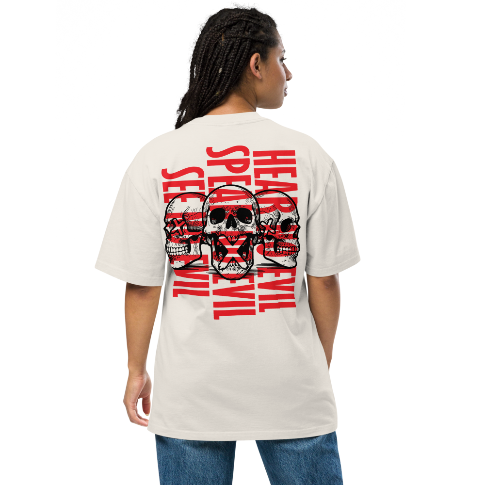 No Evil Oversized Tee